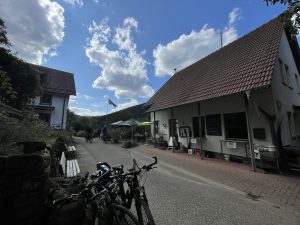 Fahrradfahrer sind stets willkommen